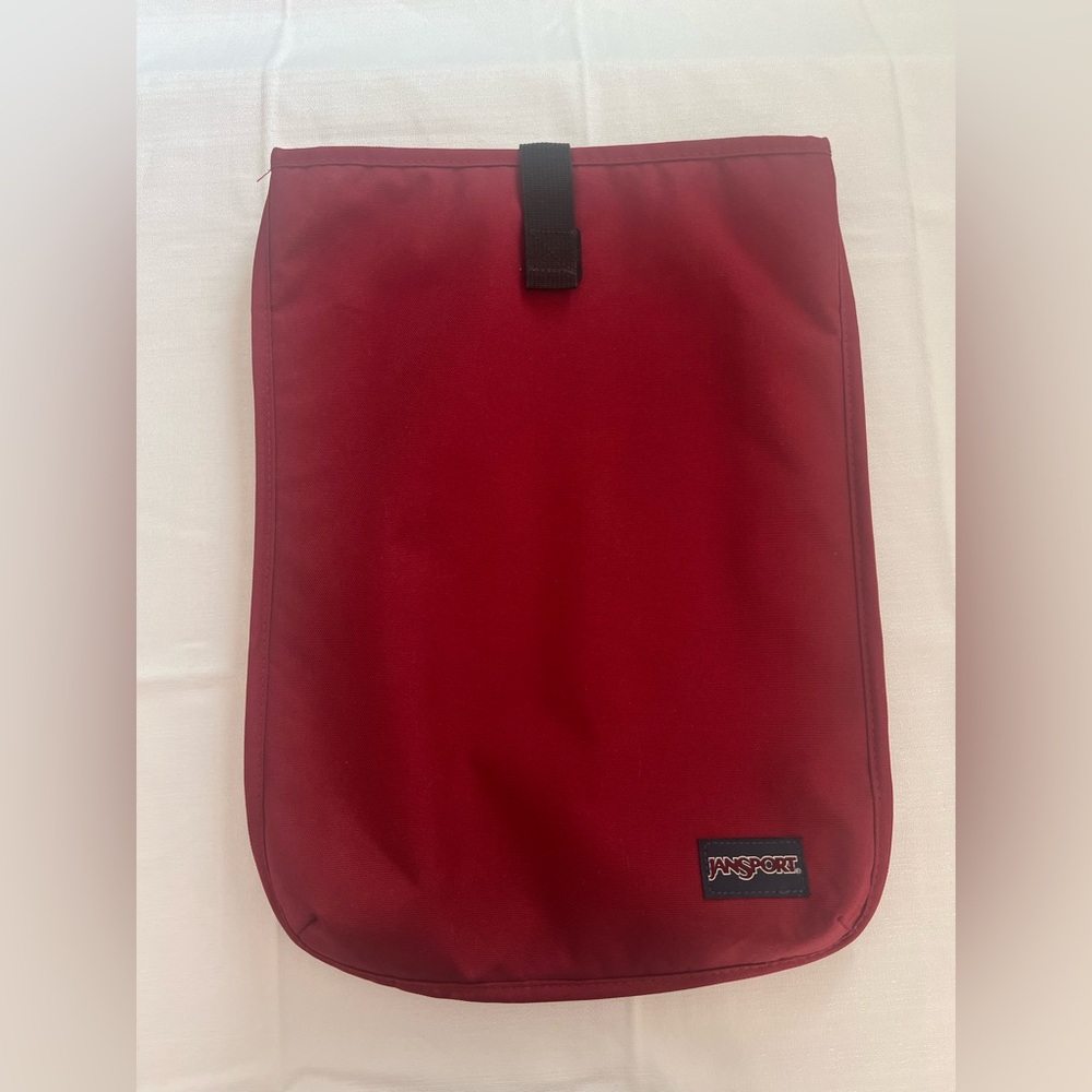 ‼️5/$25 JanSport Red Laptop/Tablet Sleeve Case See Photos For Measurements